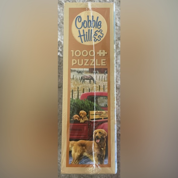 New Sealed Cobble Hill Christmas On The Farm 1000 Piece Puzzle - Picture 4 of 4